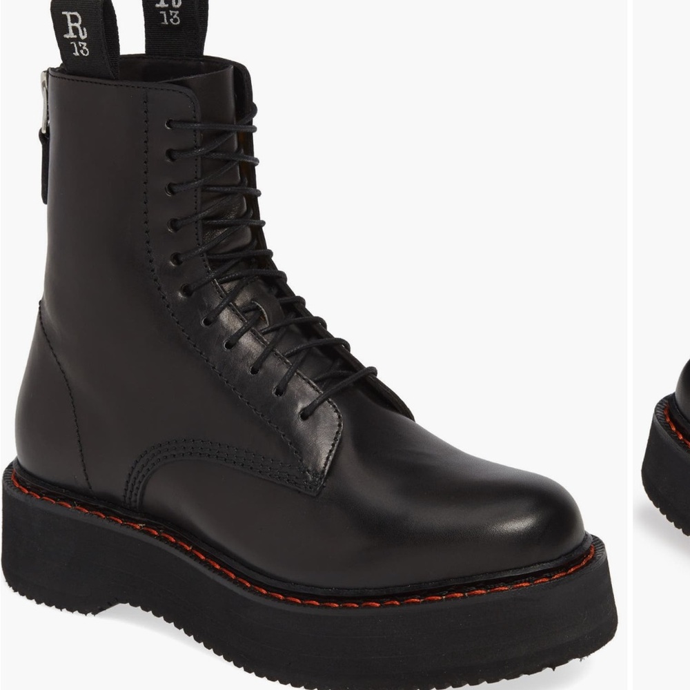ISO R13 Black Combat Boots